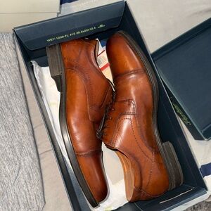 Men's Brown Leather Dress Shoes